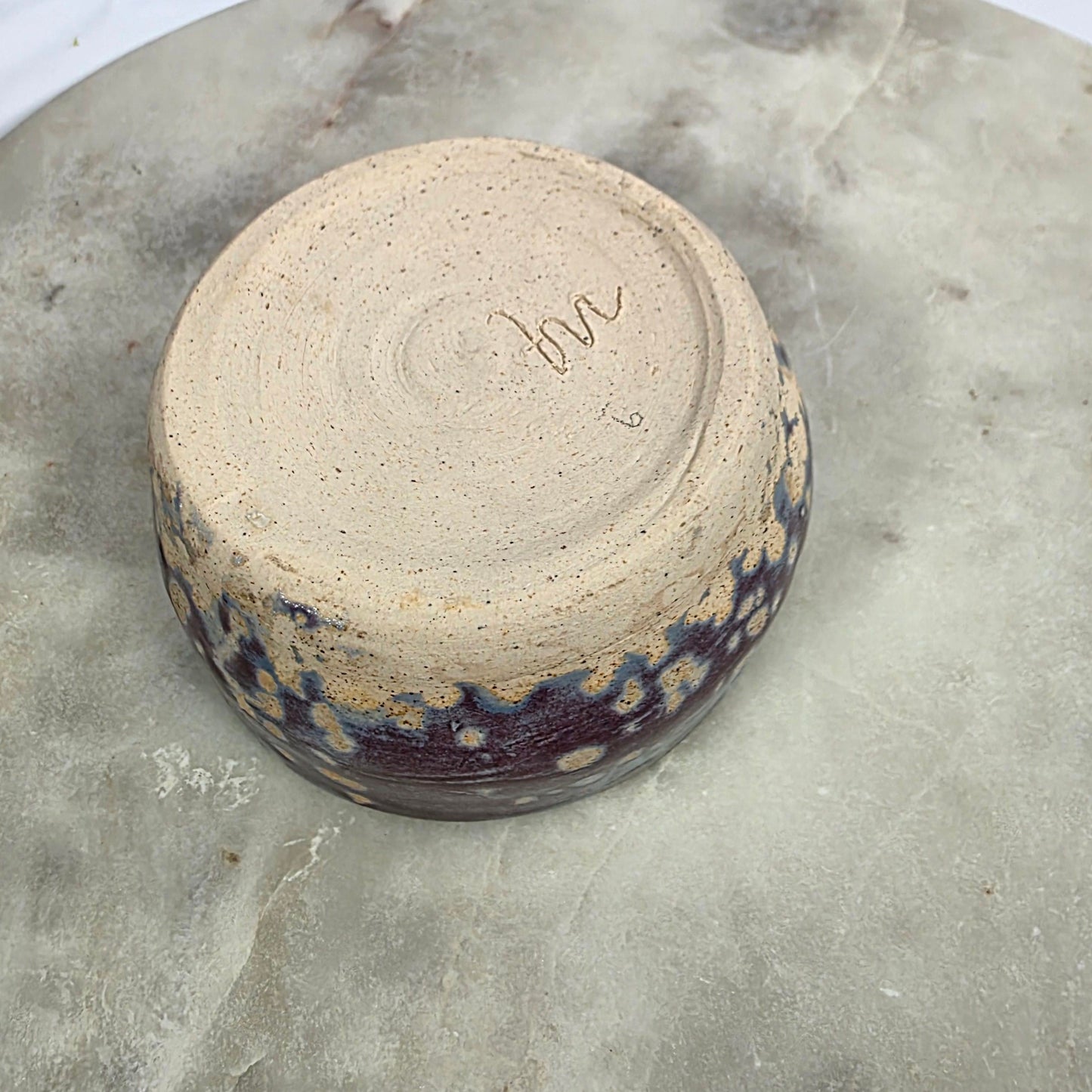 Hand-Thrown Ceramic Bowl