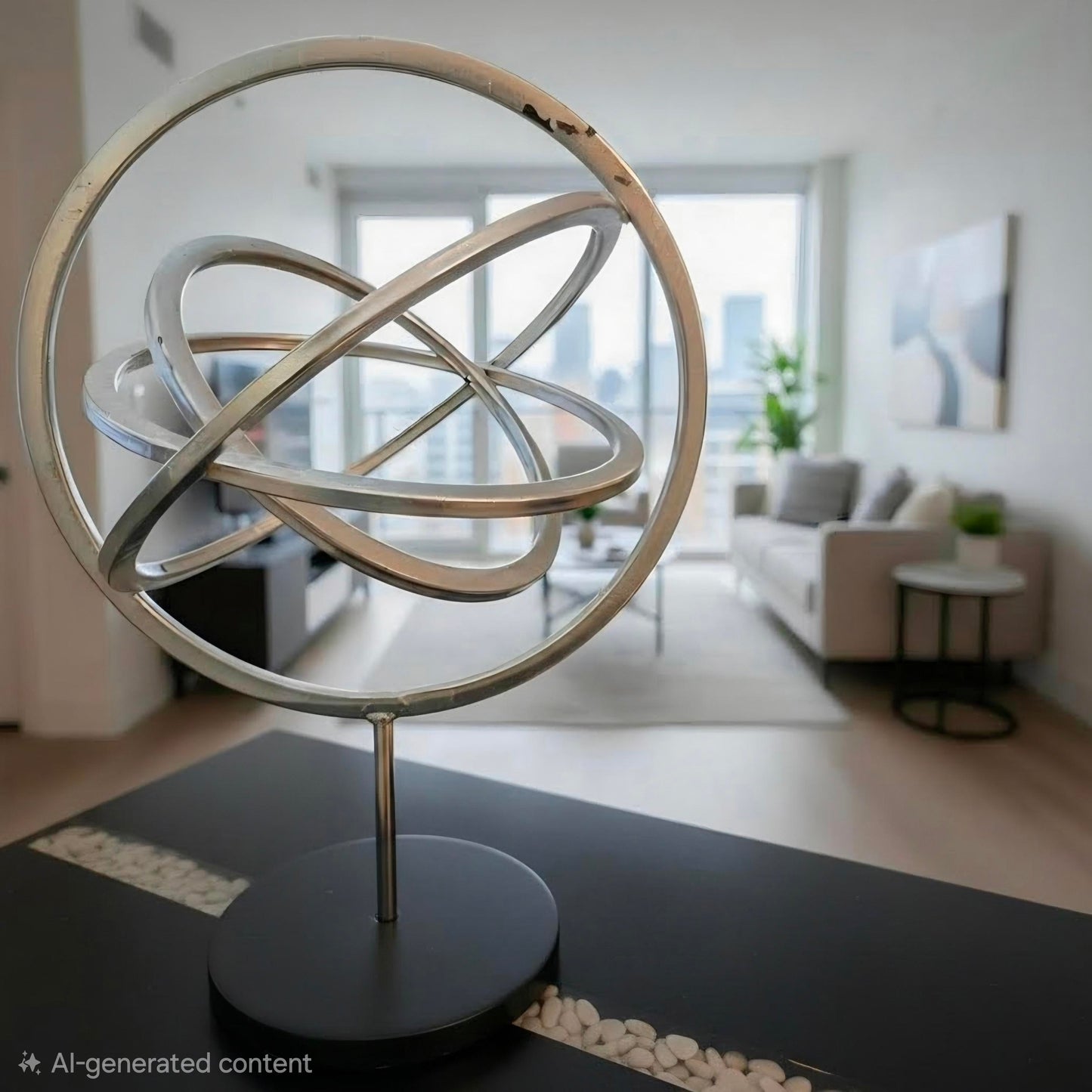 Rings on Stand Decor
