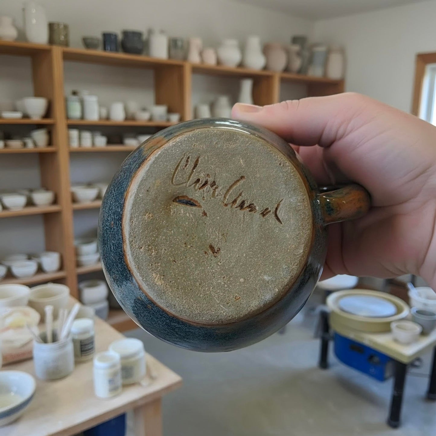 Handmade Pottery Pitcher