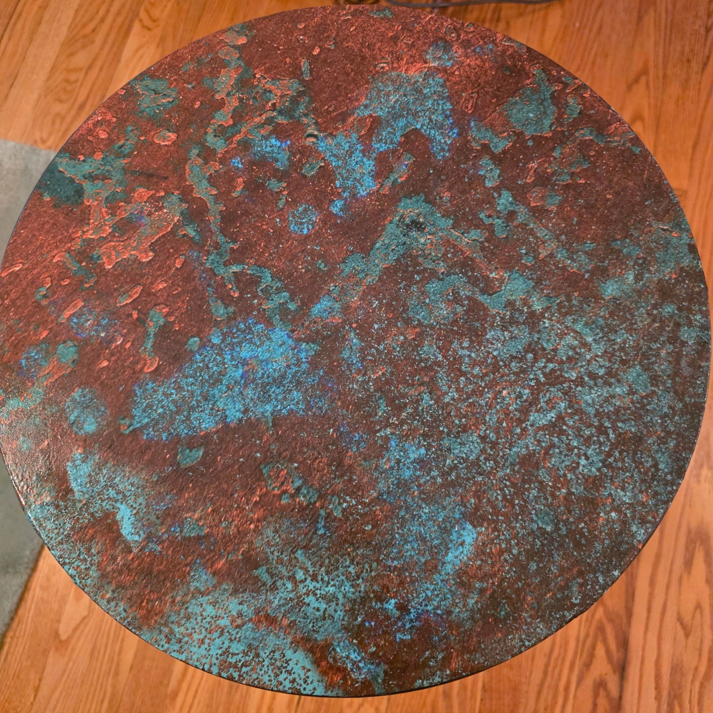 Upcycled side table
