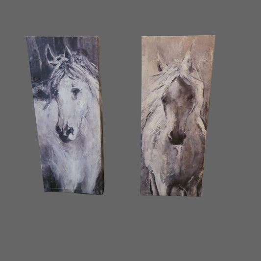 "Standing Proud" canvas art by Carol Robinson set of 2
