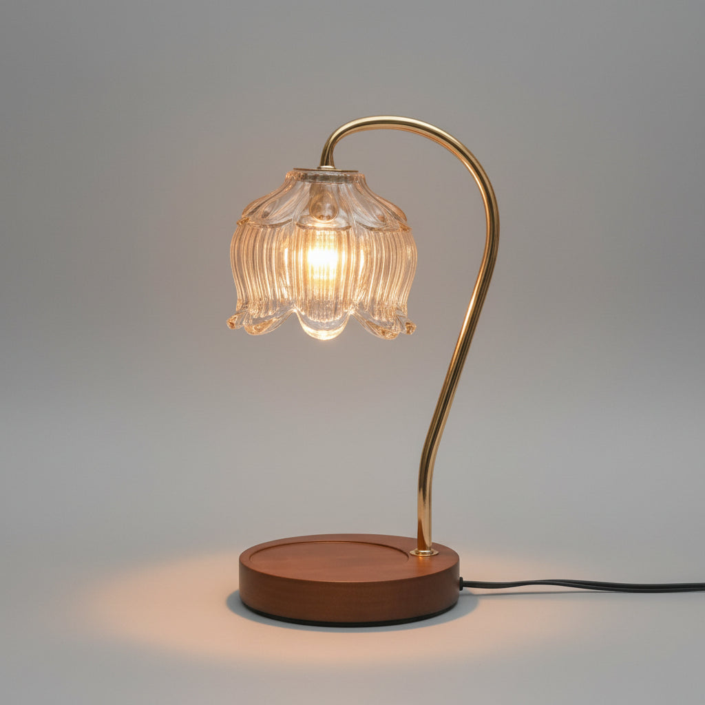 Flower Candle Warmer Lamp