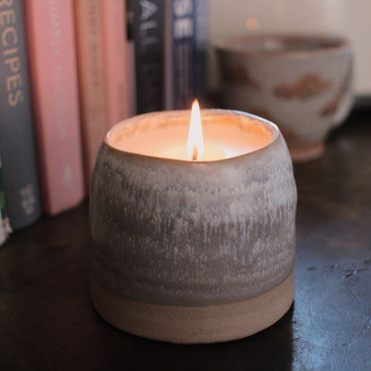 Greta | Growing Candle, flower seed-label, gifts, candles: Chai