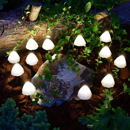 Milo Solar Mushroom Lights: 10-in-1