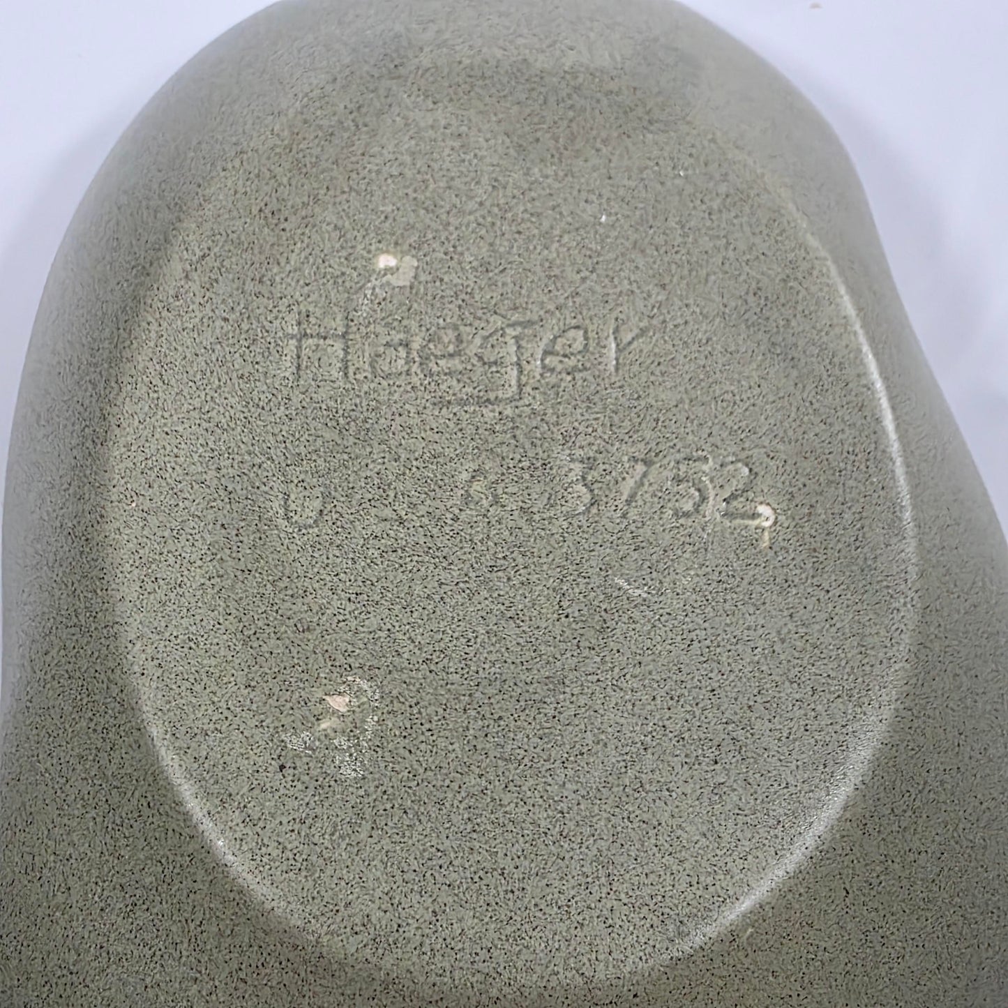 Vintage Heager Bowl/Planter  Moss Green