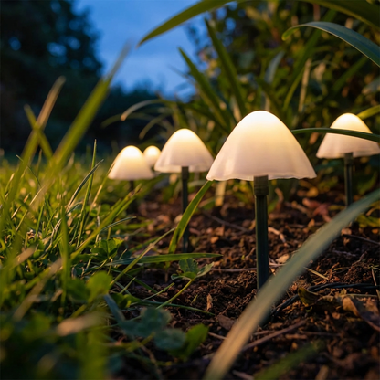 Milo Solar Mushroom Lights: 10-in-1