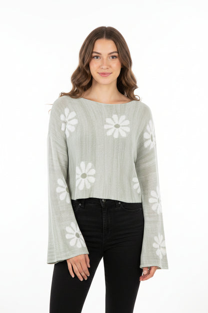 Green Sweater Size M