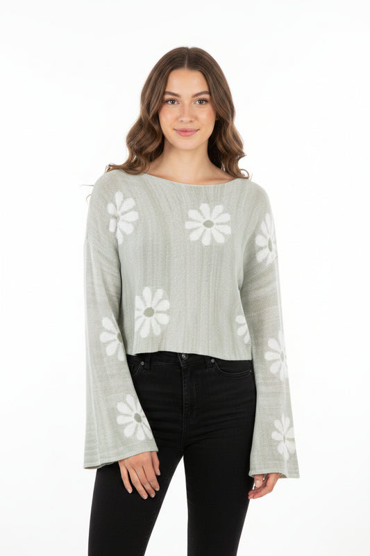 Green Sweater Size M