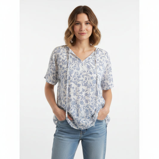 Short Sleeved Blouse 2XL