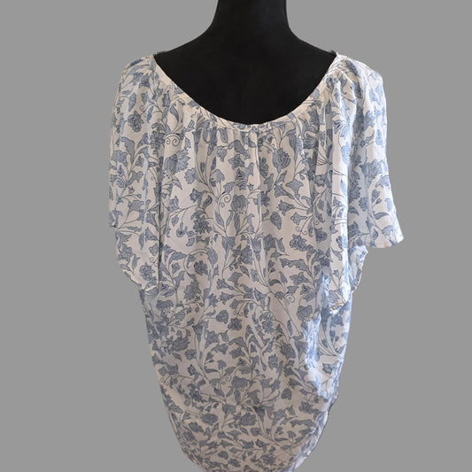 Short Sleeved Blouse 2XL