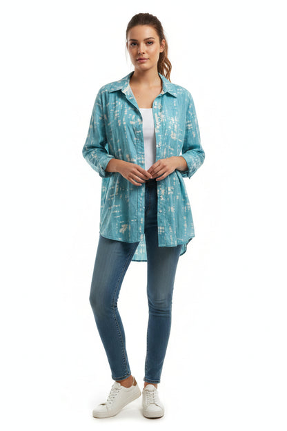 New Nic and Zoe Long Sleeved Shirt  Size XXL