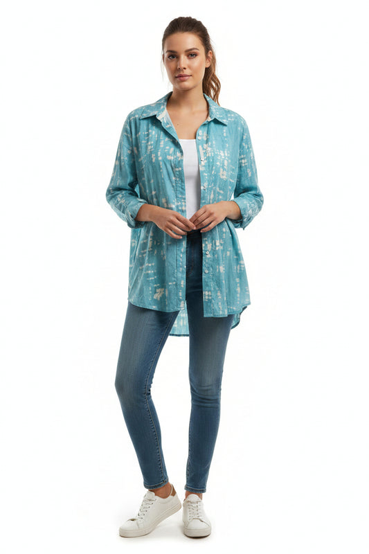 New Nic and Zoe Long Sleeved Shirt  Size XXL