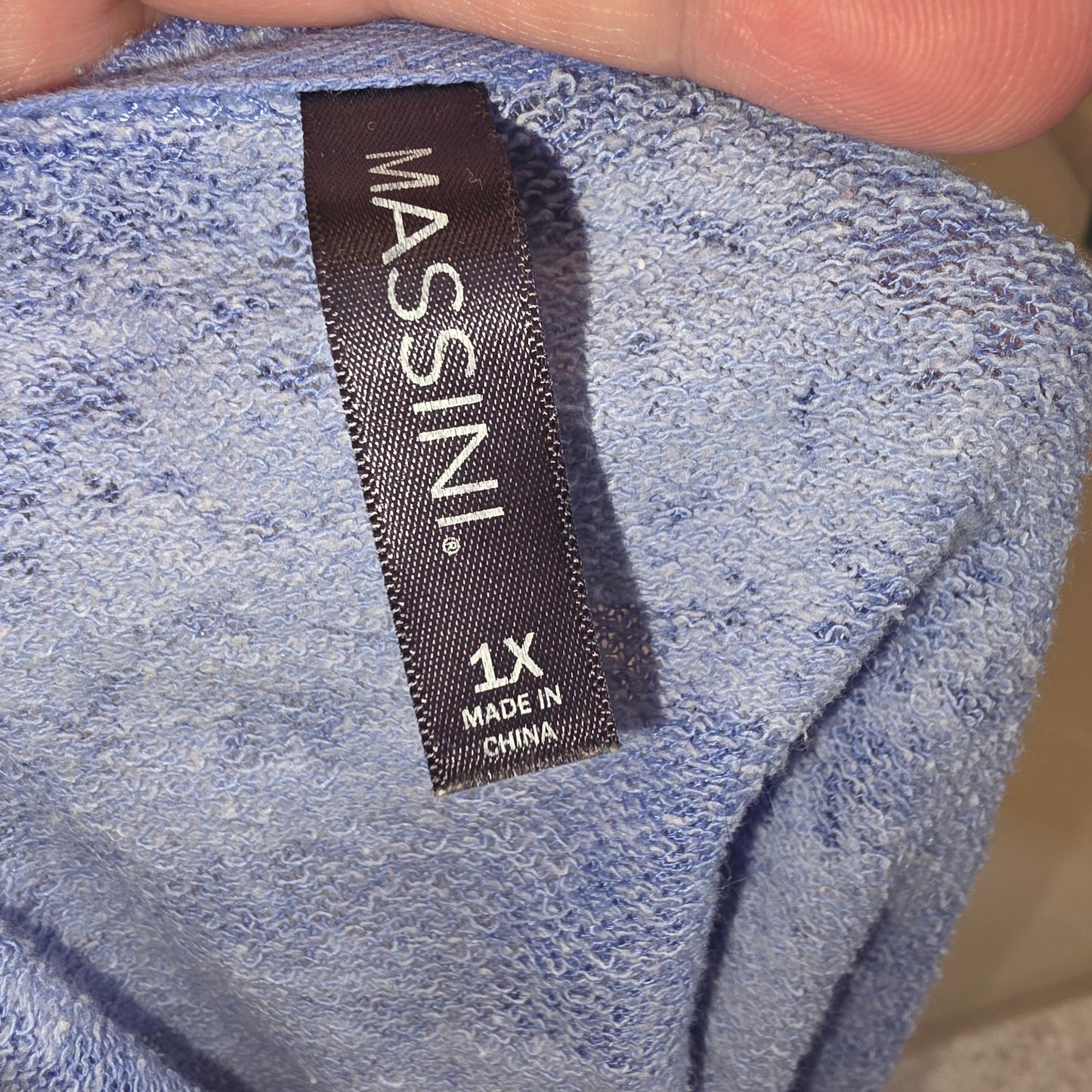Blue Massini Sweater size 1X