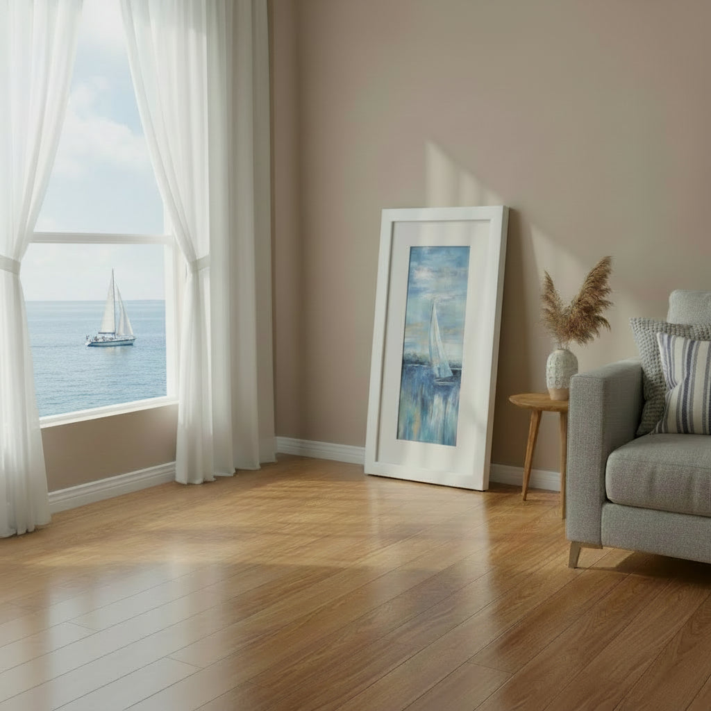 Evening Bay Framed Print