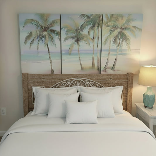Set of 3 Canvas Tropical Art Prints
