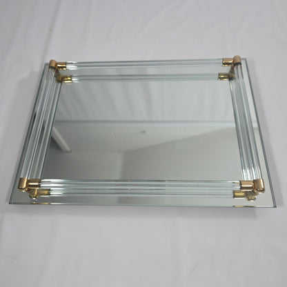 Vintage Mirrored Vanity Tray