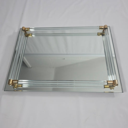 Vintage Mirrored Vanity Tray