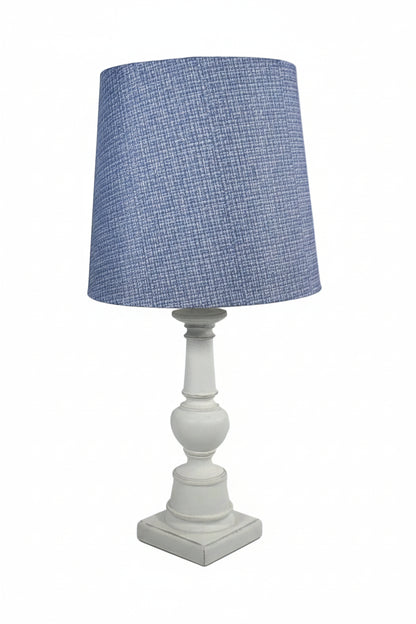 Table Lamp with blue shade