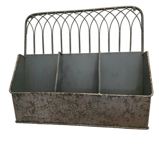 Large Galvinized Mail Sorter