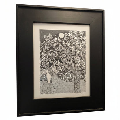 Original Black and White Ink Drawing