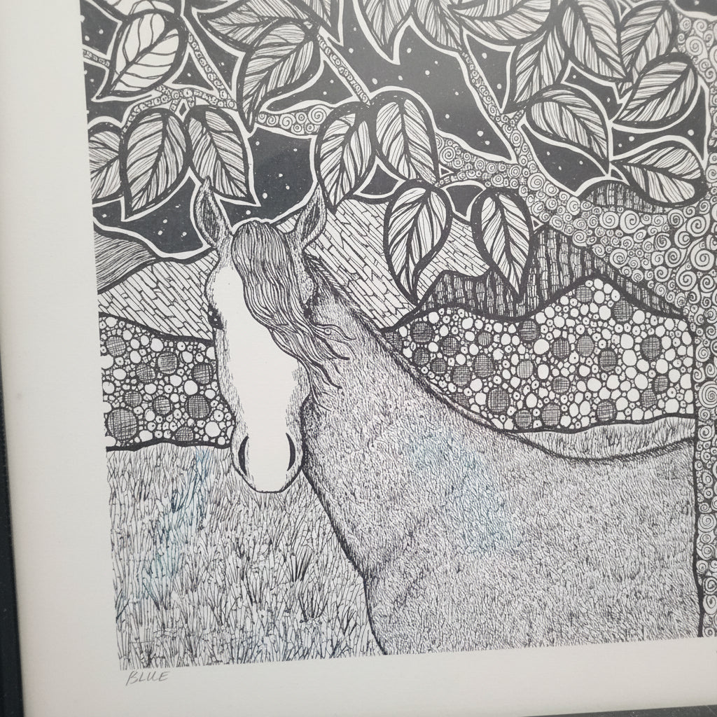 Original Black and White Ink Drawing