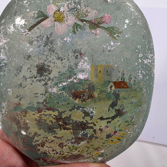 Vintage Hand Painted Bottle