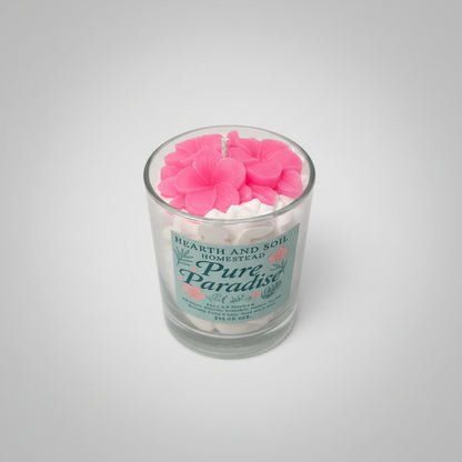 Hand poured Pure Paradise Candle