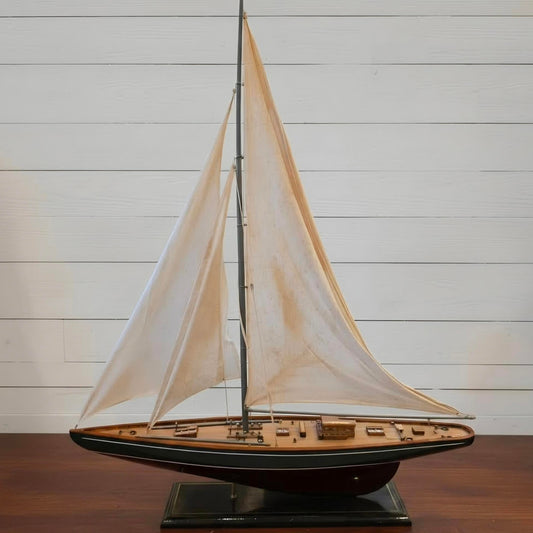Vintage Replica of a the British Yacht