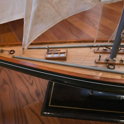 Vintage Replica of a the British Yacht