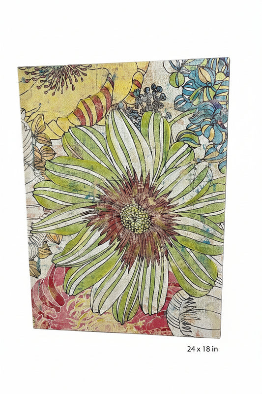 Colorful Floral Art Print