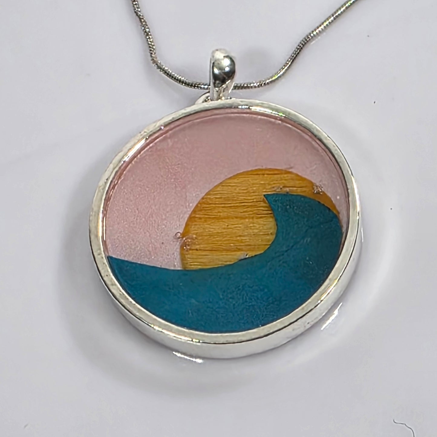 Handmade Summer Wave Necklace