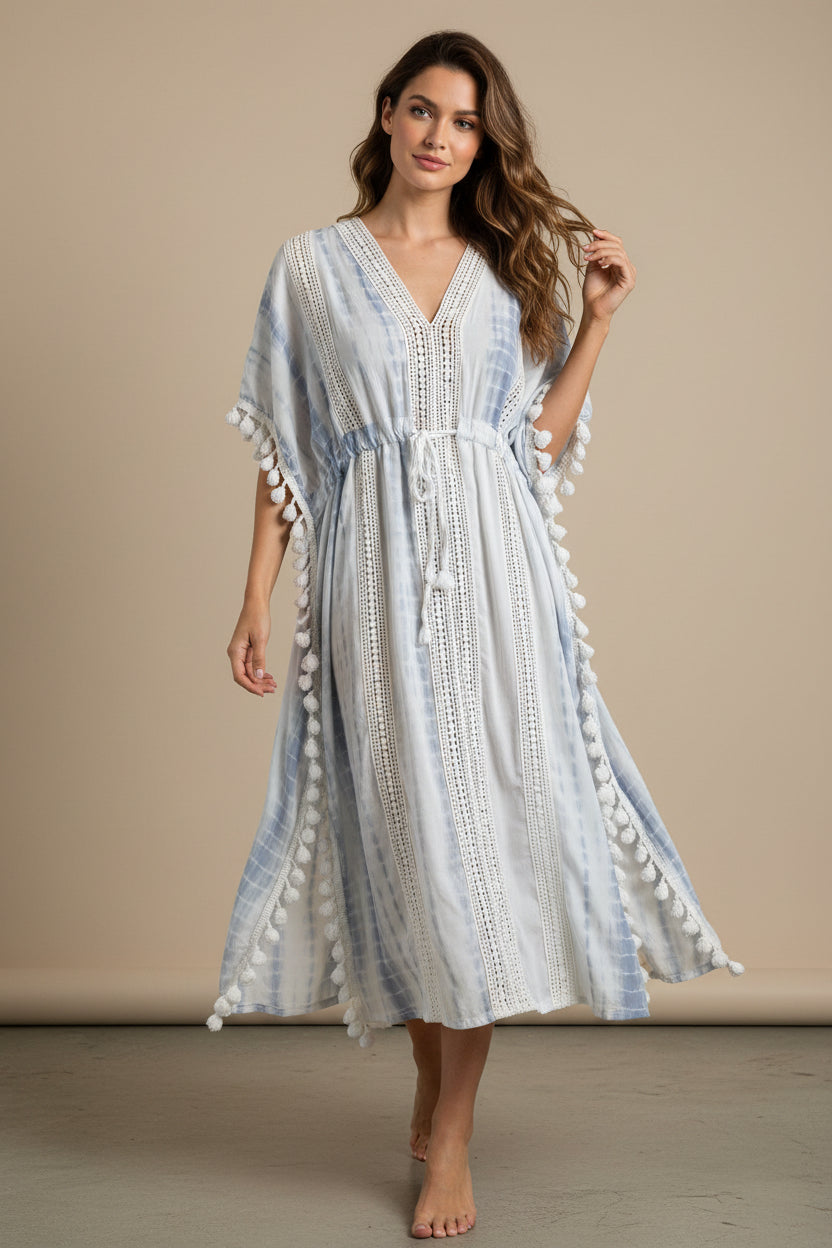 Blue Island Swim Cover up Size Small