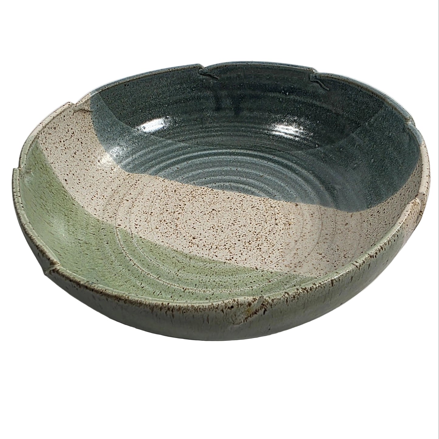 Handmade Ceramic Bowl 3 toned