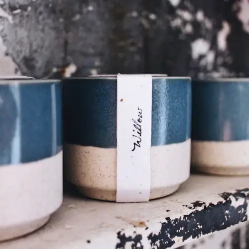 Willow | Growing Candle, flower seed-label, gift idea: NEW! Wild Flowers
