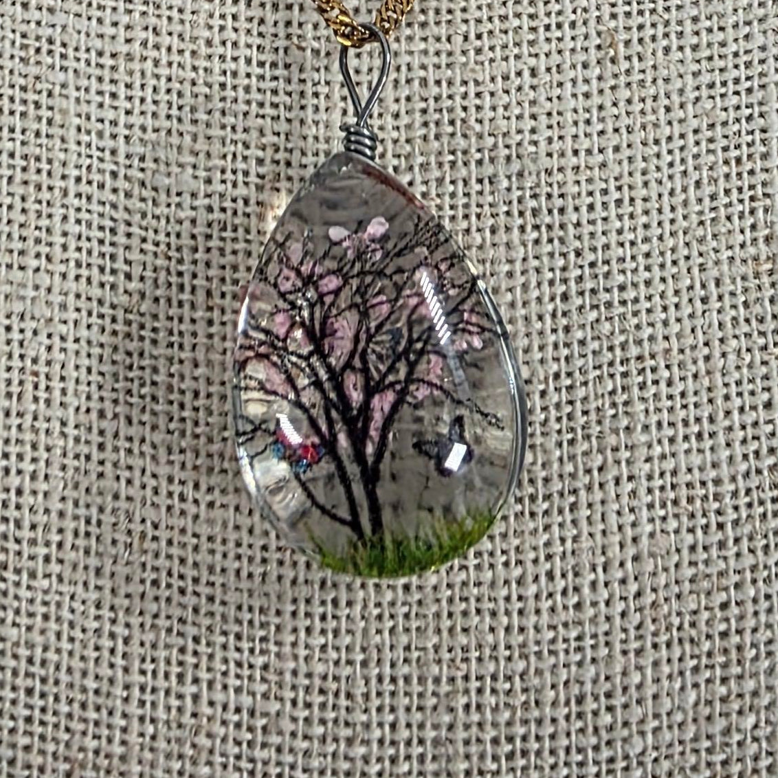 Handcrafted pendant necklace