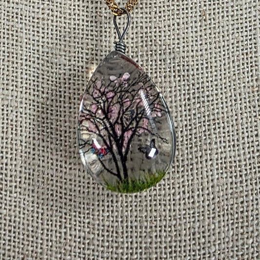Handcrafted pendant necklace