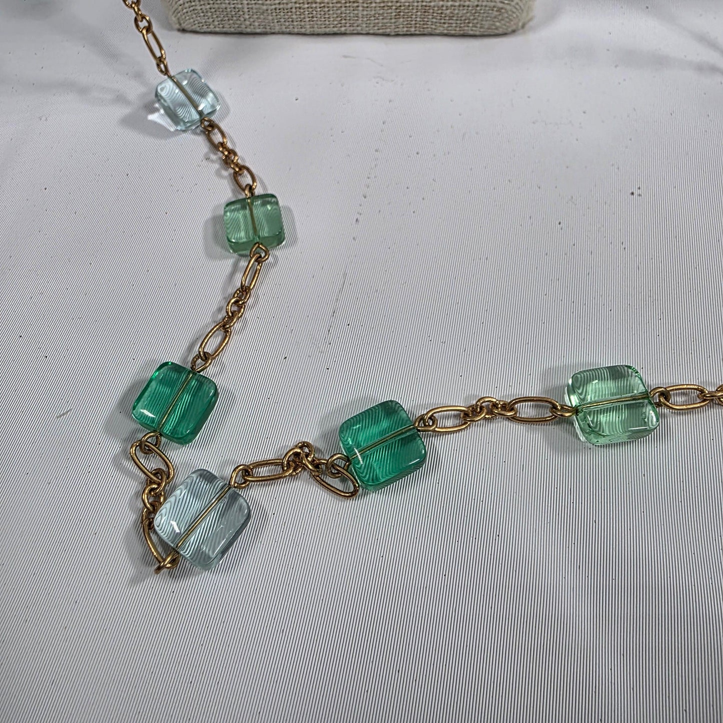 Green Beaded Necklace