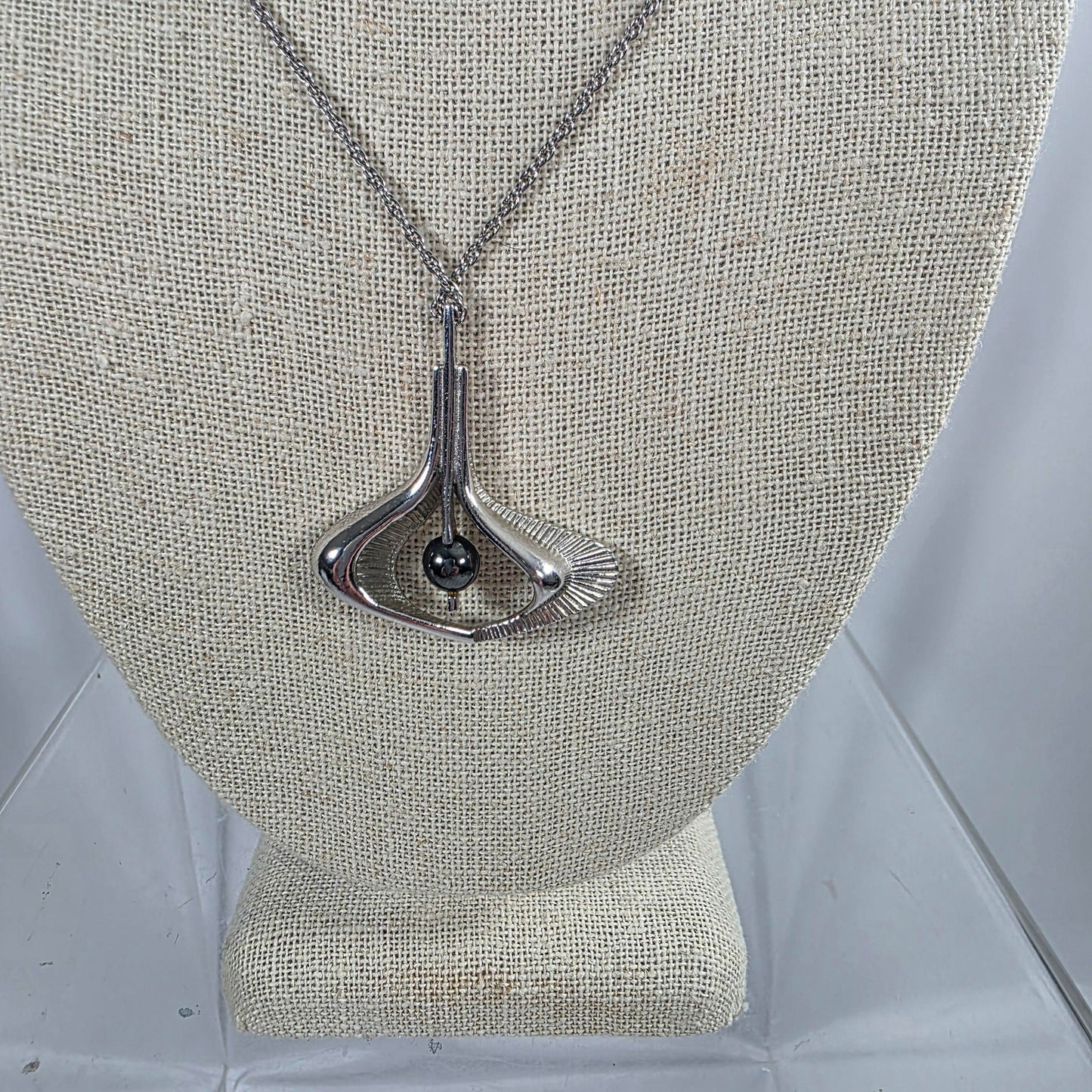 1965 Sarach Coventry " Danish Modern" Vintage Pendant Necklace