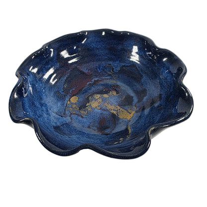 Blue Handmade Pottery Bowl