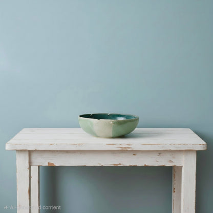 Handmade Ceramic Bowl 3 toned