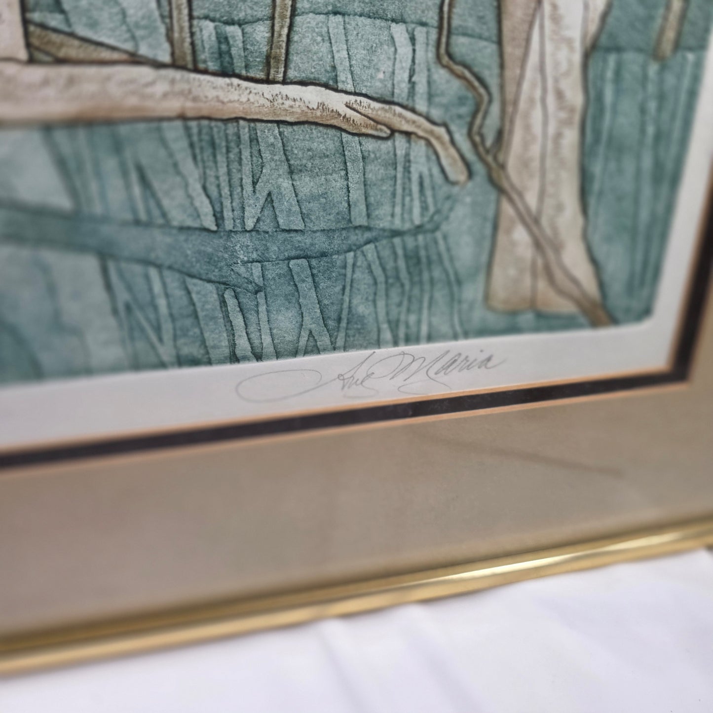 Signed Art Print By Amy Maria entitled "Still Water."