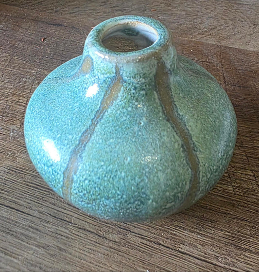 Handmade Light Green Miniature Bud Vase