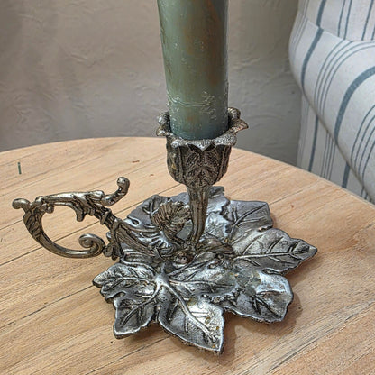 Vintage Style chamberstick holder