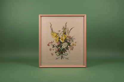 Vintage Bernard NYC Floral bouquet print