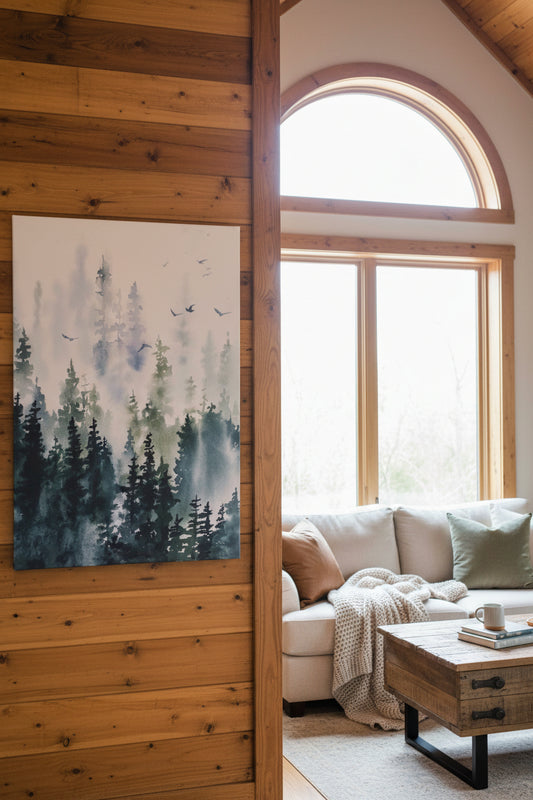 Tree Line canvas art print by Katrina Pete