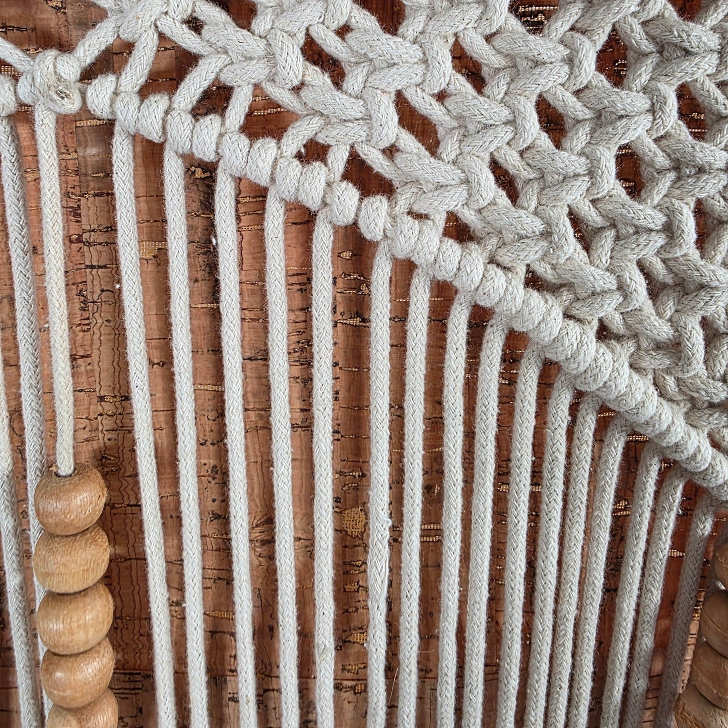 Framed Macrame Wall Hanging