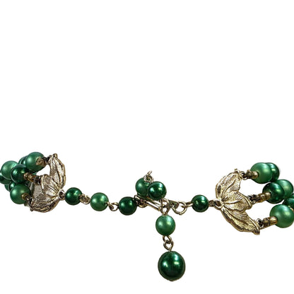 1950s Vintage 3 Strand Necklace