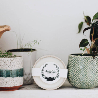 Edith | Growing Candles, flower seed-label, eco-friendly: Lavender