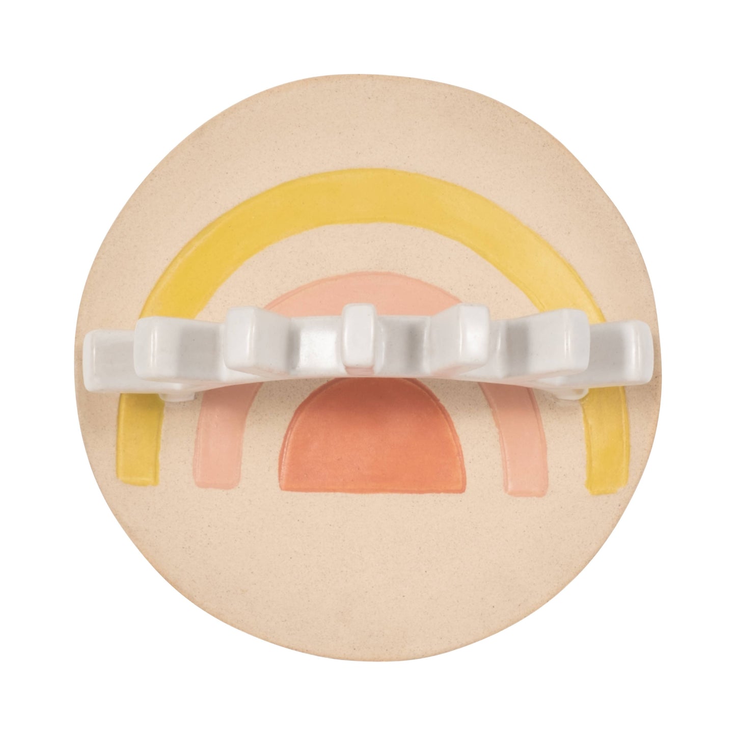 Trinket Tray - Multicolor Ceramic Boho Sunshine, 6 in.