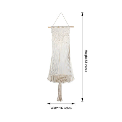 Wall Hanging Pets macrame - Indoor Cat Bed, Cat Swing